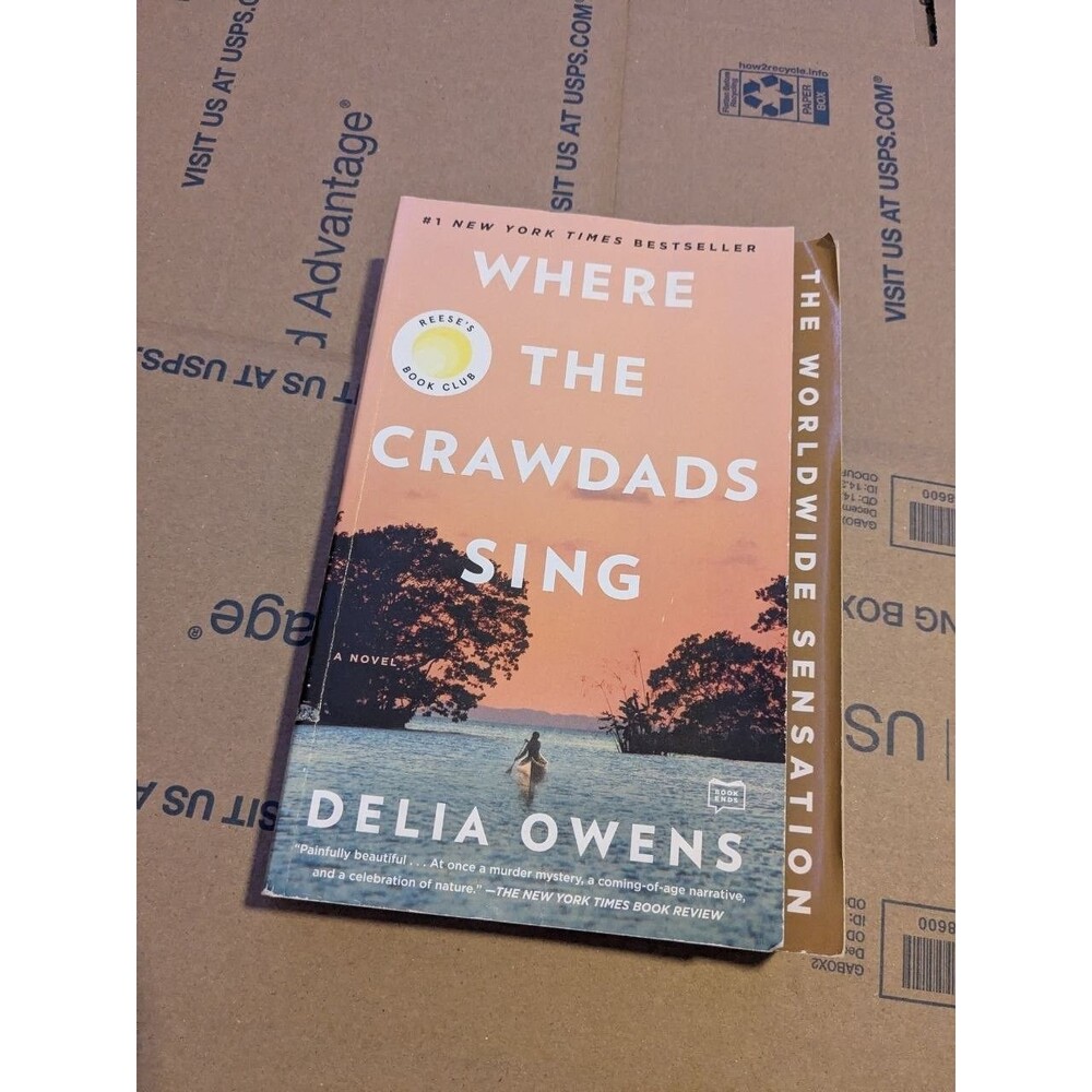 Where the Crawdads Sing Paperback Book Delia Owens Mystery Reese's Book Club